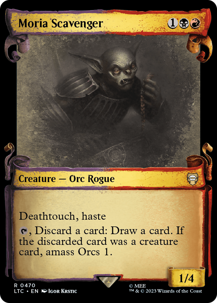 Magic: The Gathering - Moria Scavenger - Tales of Middle-earth Commander