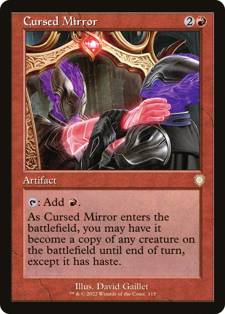 Magic: The Gathering - Cursed Mirror - The Brothers' War Commander