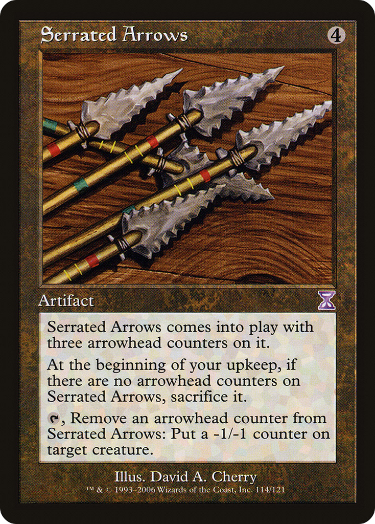 Magic: The Gathering - Serrated Arrows - Time Spiral Timeshifted