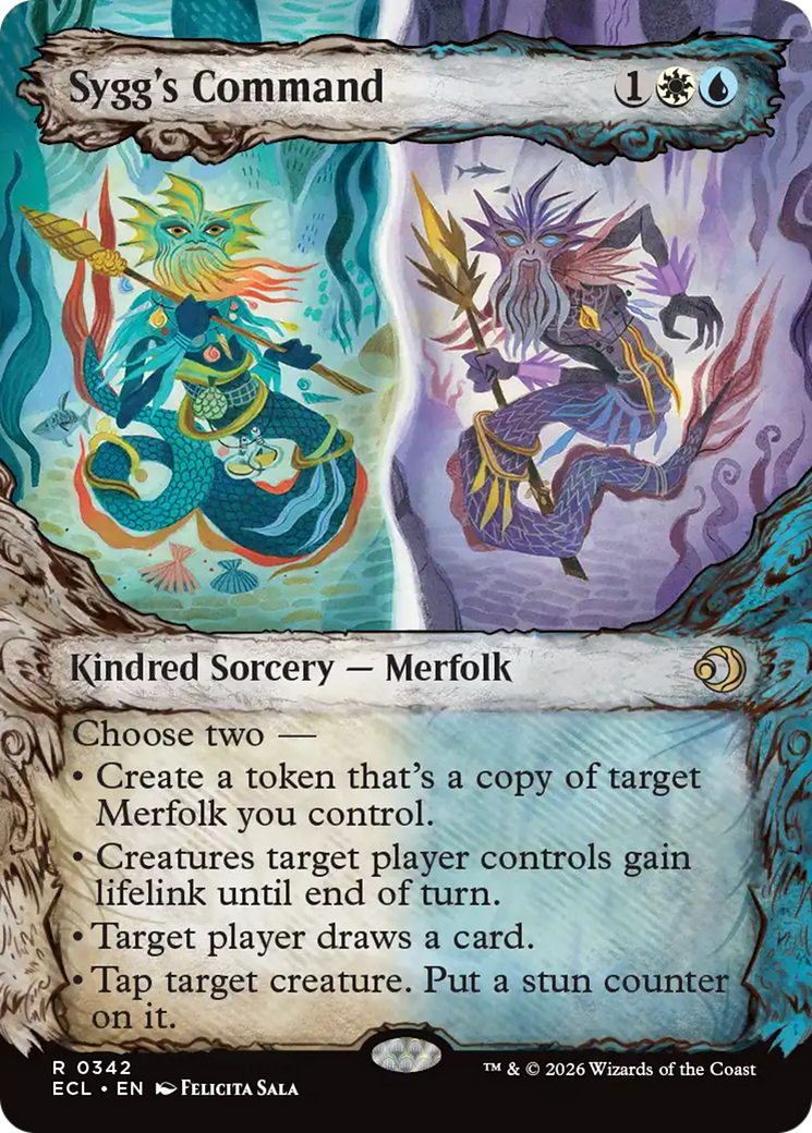 Magic: The Gathering - Sygg's Command Foil - Lorwyn Eclipsed