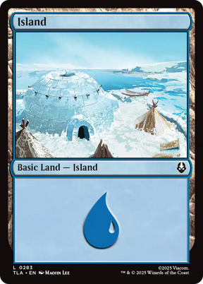 Magic: The Gathering - Island #283 Foil - Avatar: The Last Airbender