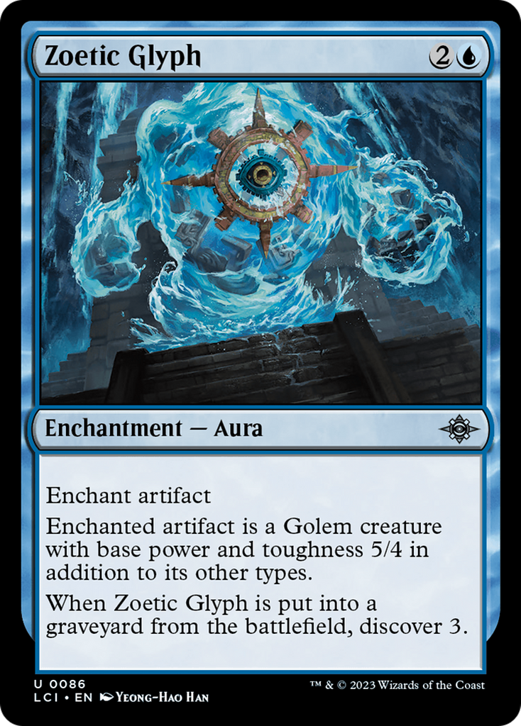 Magic: The Gathering - Zoetic Glyph - The Lost Caverns of Ixalan