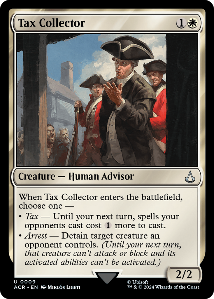 Magic: The Gathering - Tax Collector Foil - Assassin's Creed