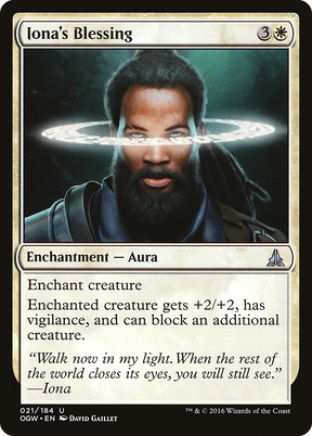 Magic: The Gathering - Iona's Blessing Foil - Oath of the Gatewatch