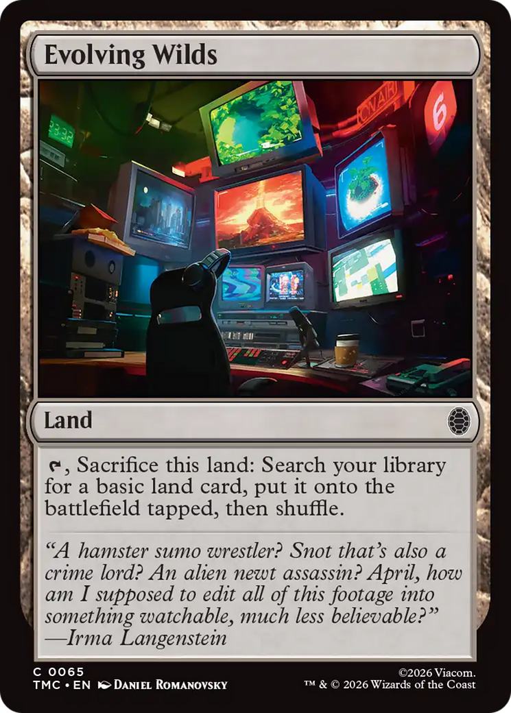 Magic: The Gathering - Evolving Wilds - Teenage Mutant Ninja Turtles Eternal