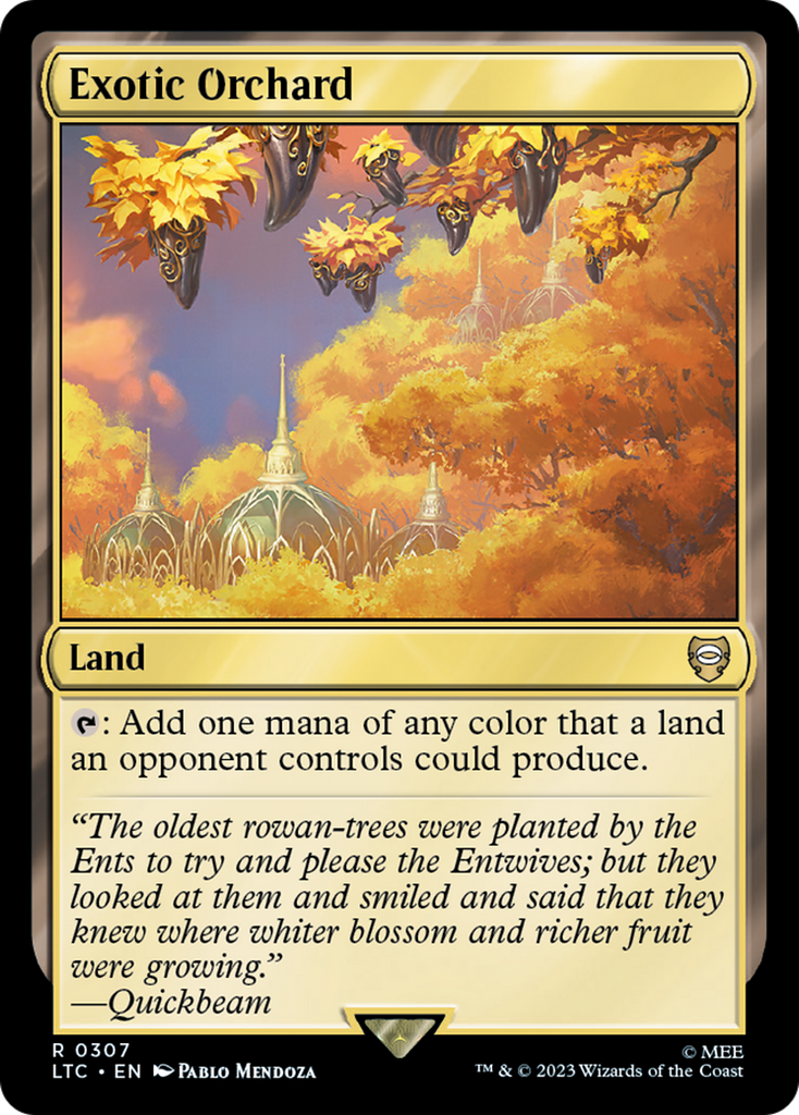 Magic: The Gathering - Exotic Orchard - Tales of Middle-earth Commander