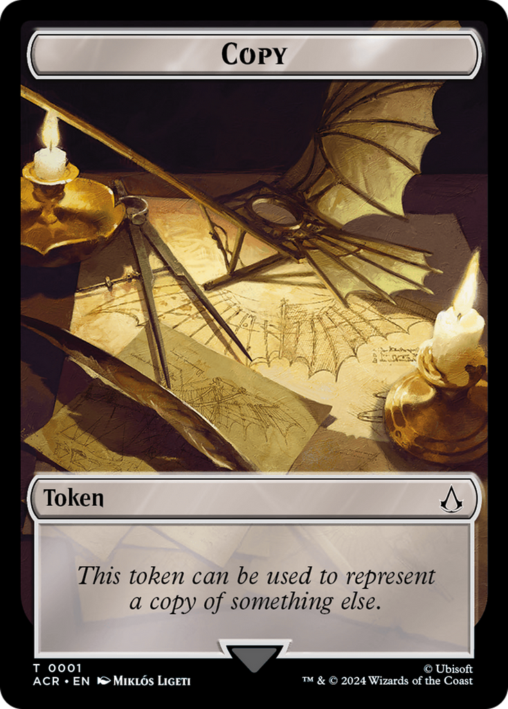 Magic: The Gathering - Copy Token - Assassin's Creed Tokens