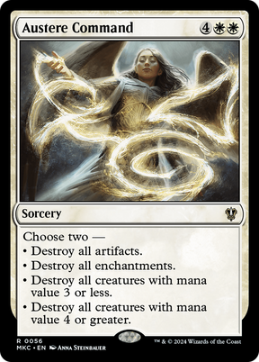 Magic: The Gathering - Austere Command - Murders at Karlov Manor Commander