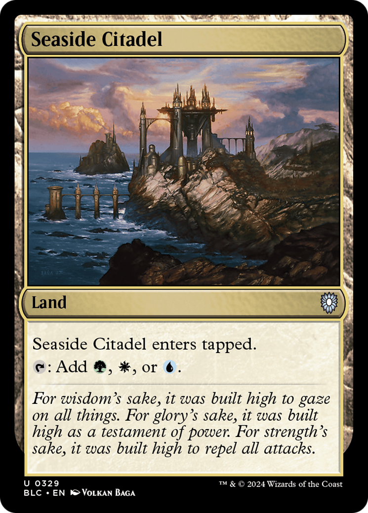 Magic: The Gathering - Seaside Citadel - Bloomburrow Commander