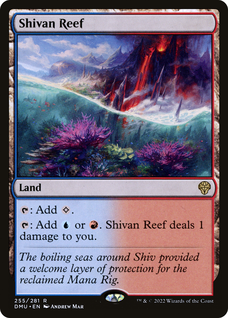 Magic: The Gathering - Shivan Reef - Dominaria United