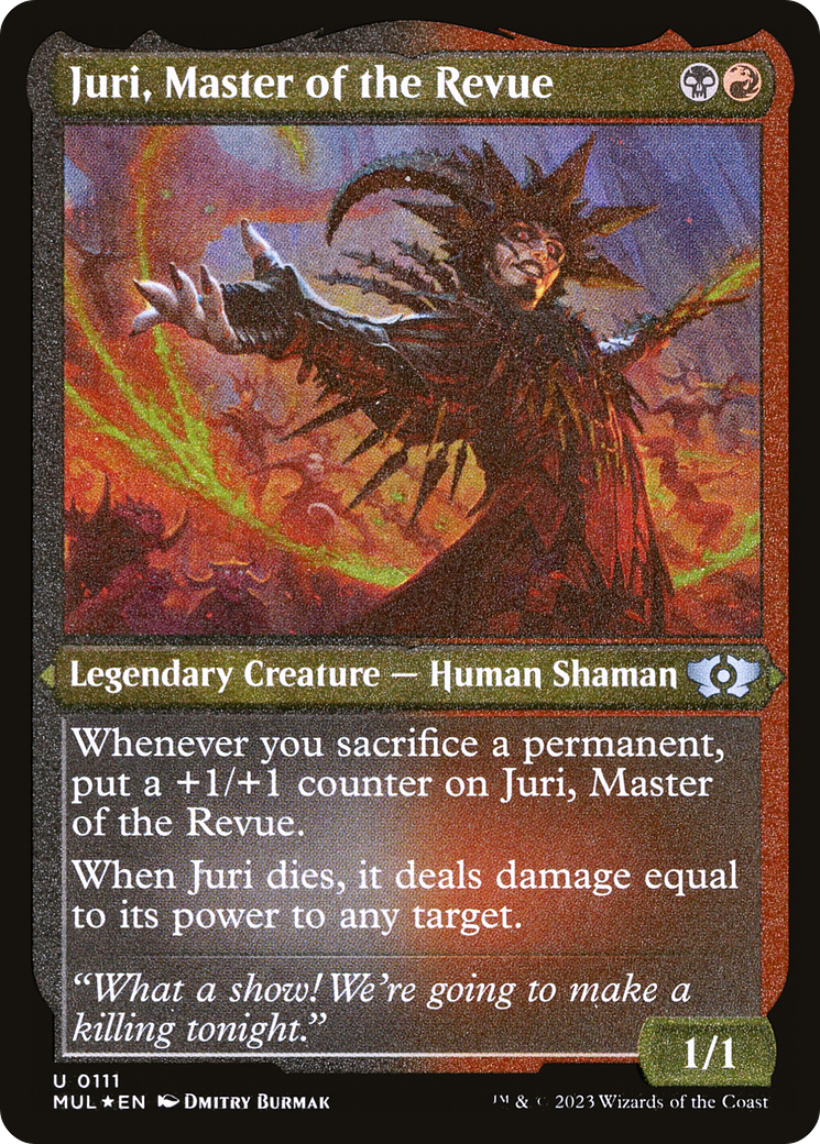 Magic: The Gathering - Juri, Master of the Revue Foil - Multiverse Legends