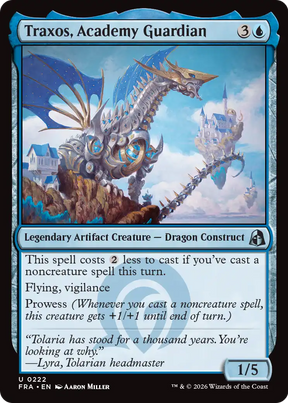 Magic: The Gathering - Traxos, Academy Guardian - Reality Fracture