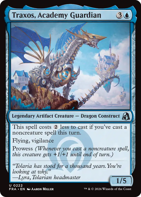 Magic: The Gathering - Traxos, Academy Guardian - Reality Fracture