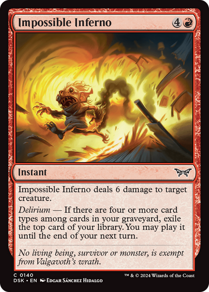 Magic: The Gathering - Impossible Inferno - Duskmourn: House of Horror