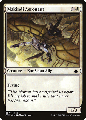 Magic: The Gathering - Makindi Aeronaut Foil - Oath of the Gatewatch