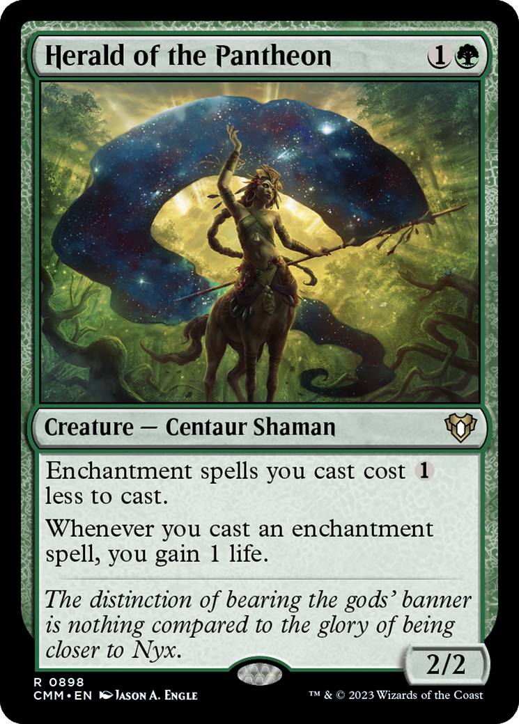 Magic: The Gathering - Herald of the Pantheon - Commander Masters