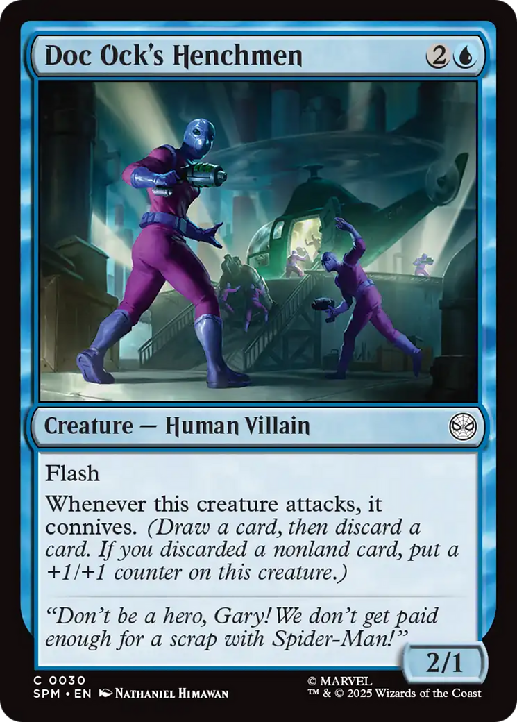 Magic: The Gathering - Doc Ock's Henchmen Foil - Marvel's Spider-Man