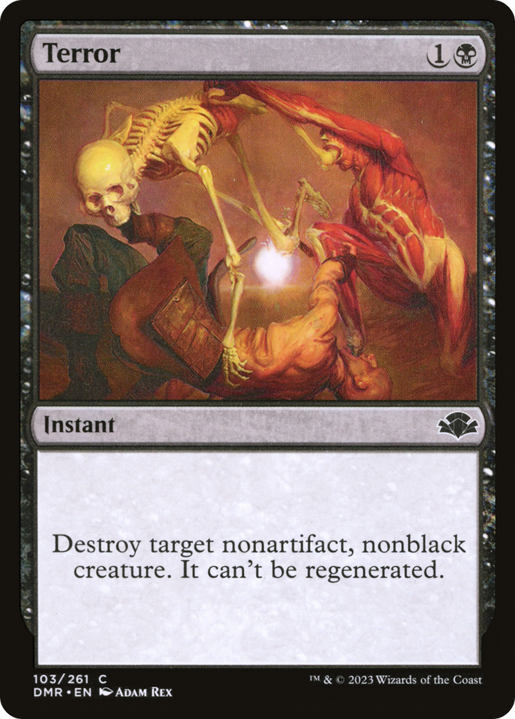 Magic: The Gathering - Terror Foil - Dominaria Remastered