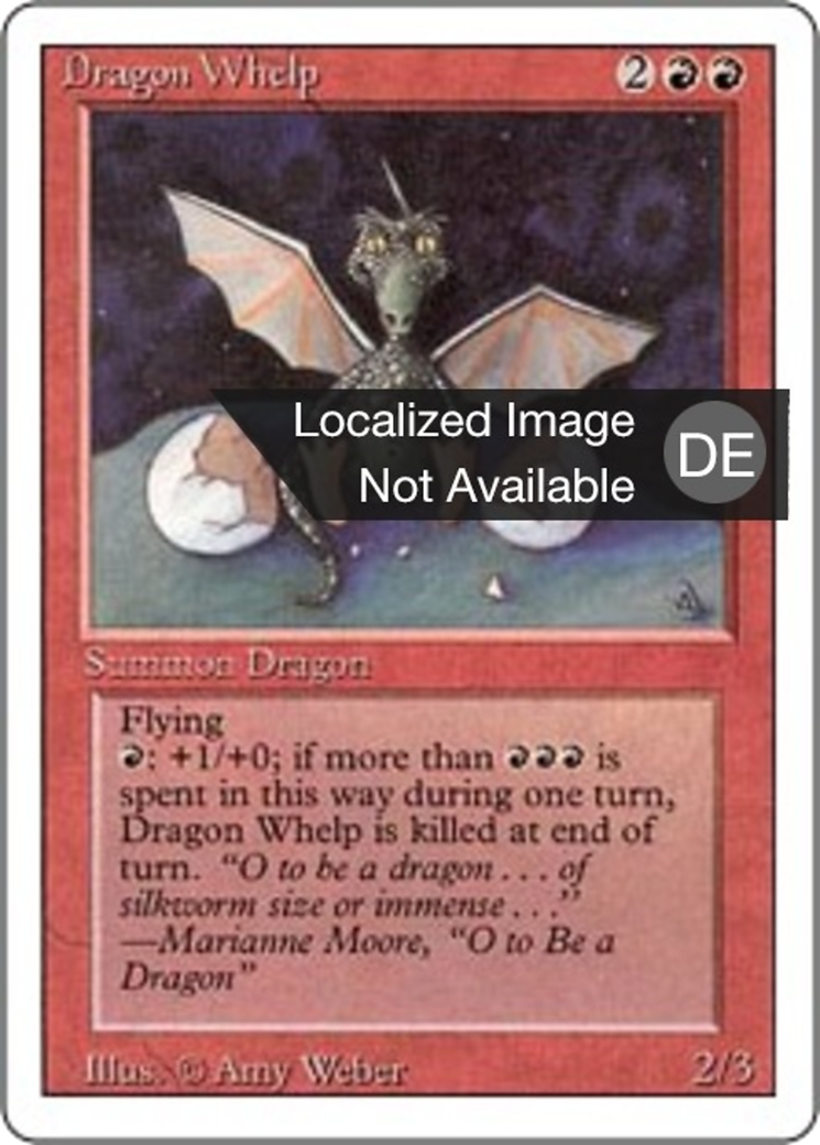 Magic: The Gathering - Drachenjunges - Revised Edition