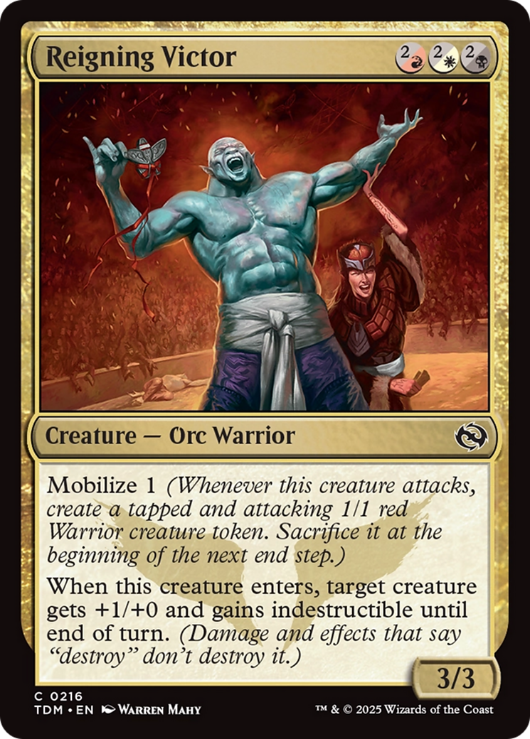 Magic: The Gathering - Reigning Victor - Tarkir: Dragonstorm