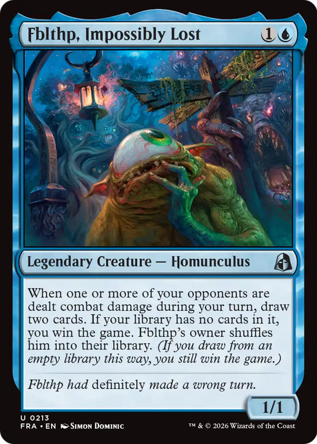 Magic: The Gathering - Fblthp, Impossibly Lost - Reality Fracture