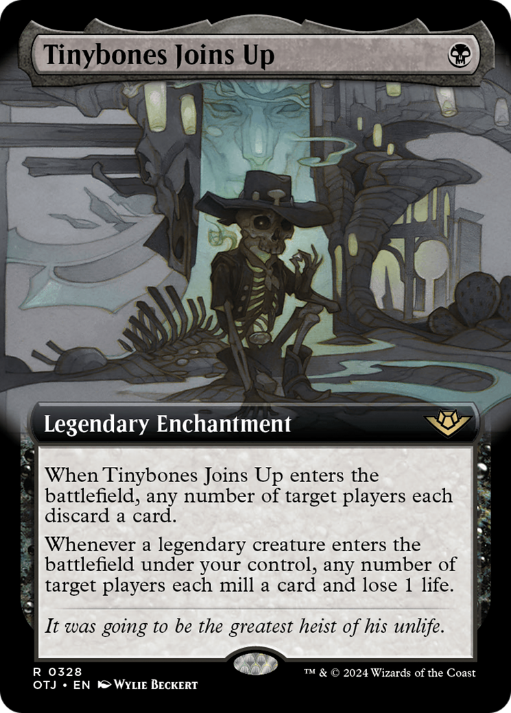 Magic: The Gathering - Tinybones Joins Up Foil - Outlaws of Thunder Junction