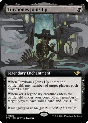 Magic: The Gathering - Tinybones Joins Up Foil - Outlaws of Thunder Junction