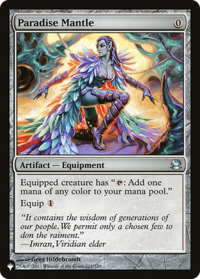 Magic: The Gathering - Paradise Mantle - The List