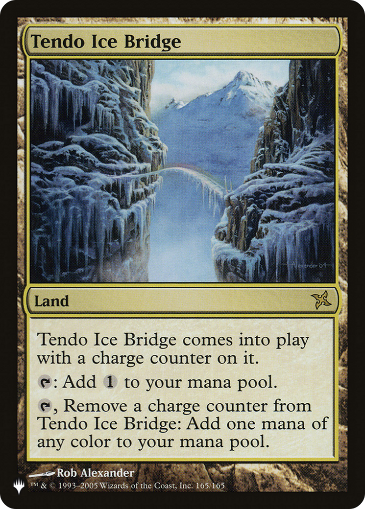 Magic: The Gathering - Tendo Ice Bridge - The List