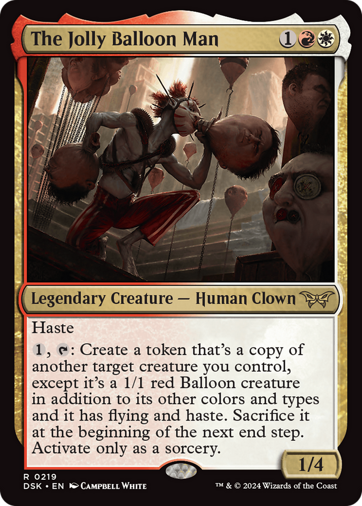 Magic: The Gathering - The Jolly Balloon Man - Duskmourn: House of Horror