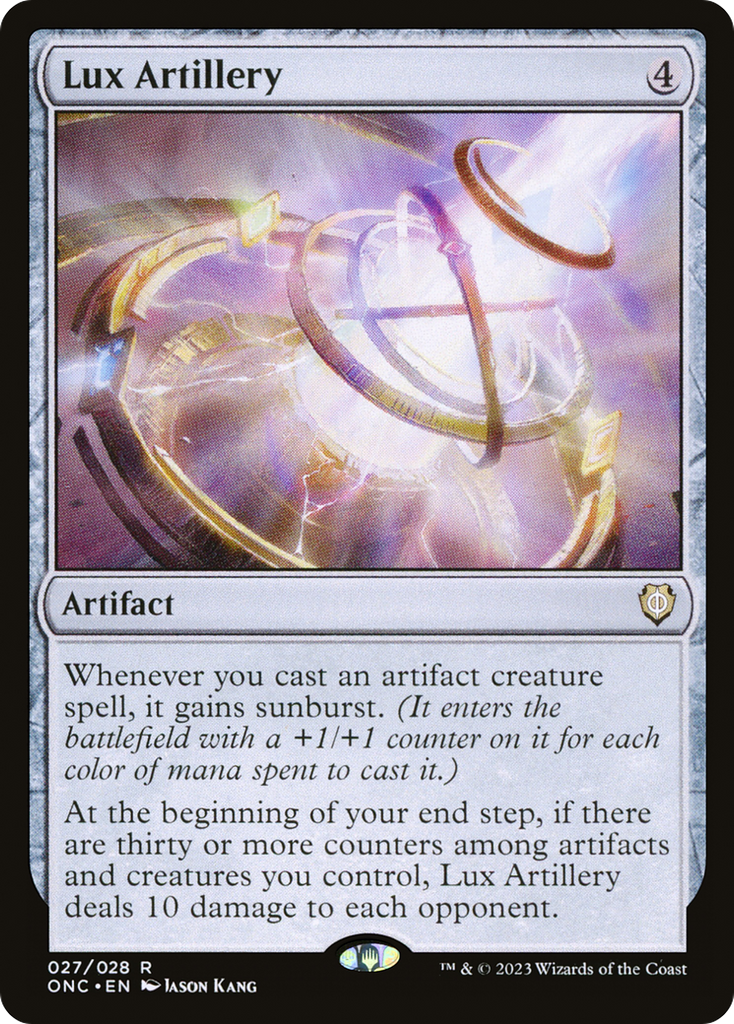 Magic: The Gathering - Lux Artillery Foil - Phyrexia: All Will Be One Commander