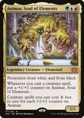 Magic: The Gathering - Animar, Soul of Elements Foil - Double Masters 2022