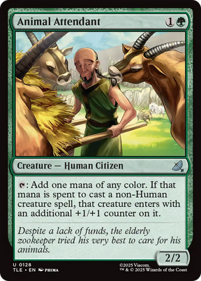 Magic: The Gathering - Animal Attendant - Avatar: The Last Airbender Eternal