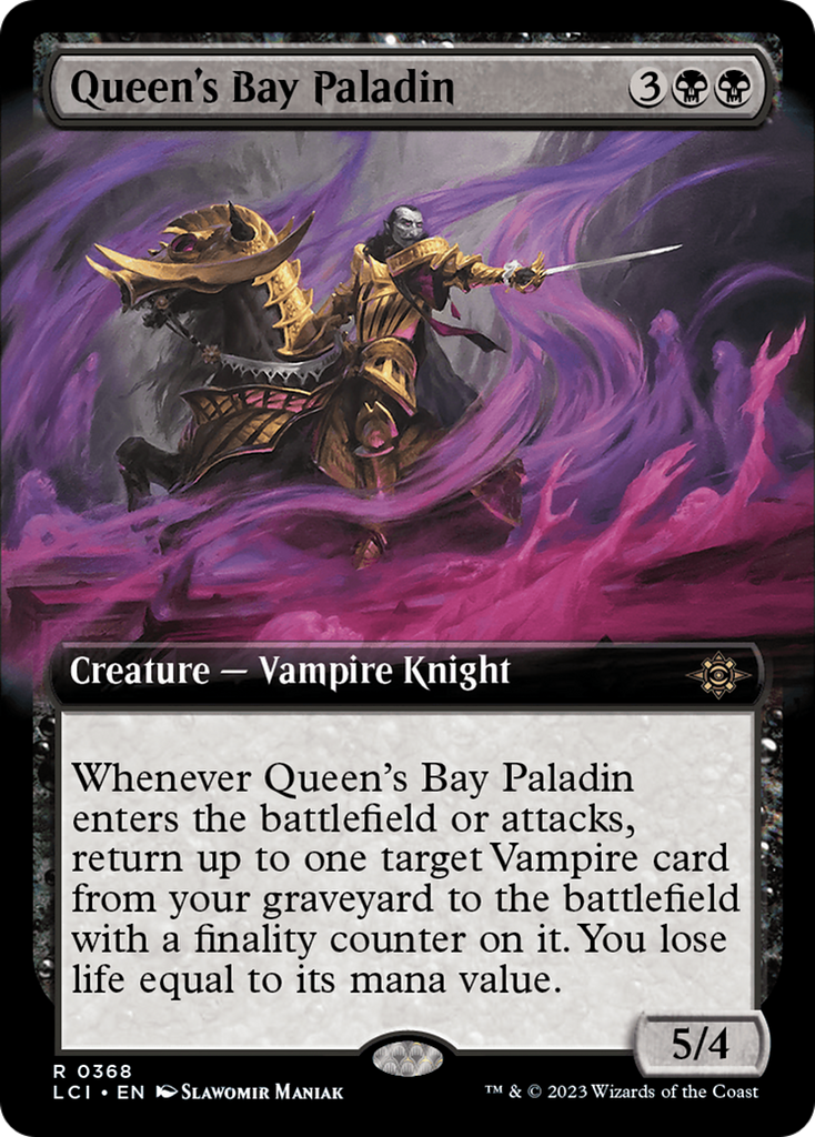 Magic: The Gathering - Queen's Bay Paladin Foil - The Lost Caverns of Ixalan