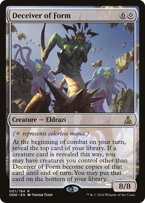 Magic: The Gathering - Deceiver of Form Foil - Oath of the Gatewatch