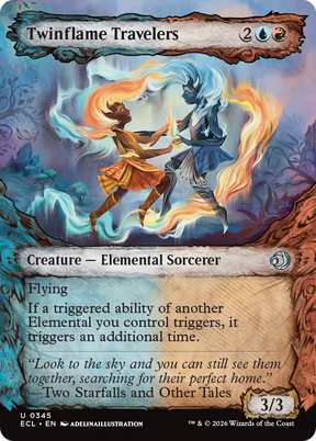 Magic: The Gathering - Twinflame Travelers Foil - Lorwyn Eclipsed