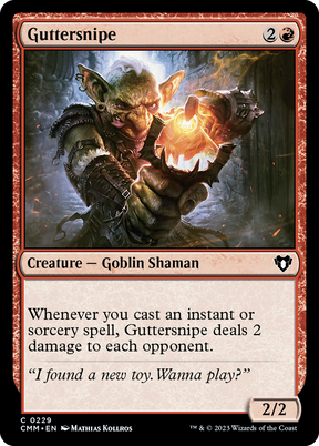 Magic: The Gathering - Guttersnipe - Commander Masters