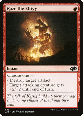 Magic: The Gathering - Raze the Effigy - Jumpstart 2022