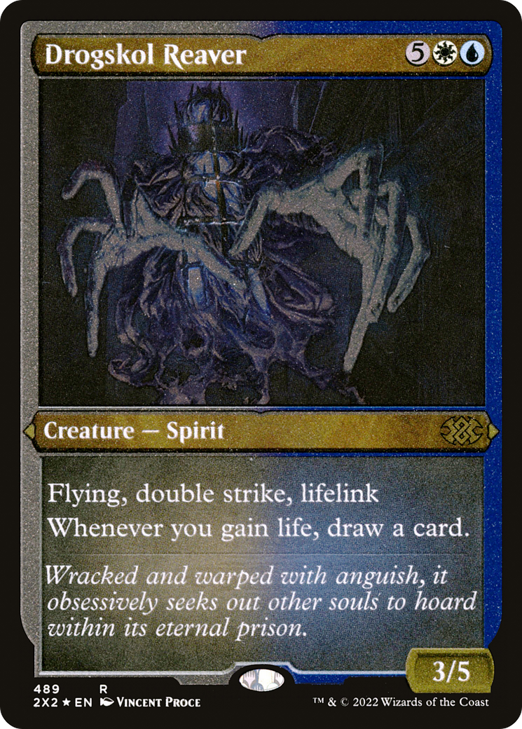 Magic: The Gathering - Drogskol Reaver Foil - Double Masters 2022