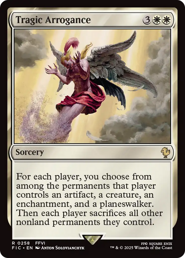 Magic: The Gathering - Tragic Arrogance - Final Fantasy Commander