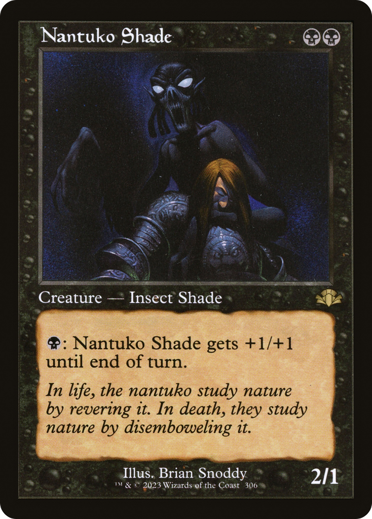 Magic: The Gathering - Nantuko Shade Foil - Dominaria Remastered