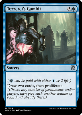 Magic: The Gathering - Tezzeret's Gambit - Modern Horizons 3 Commander
