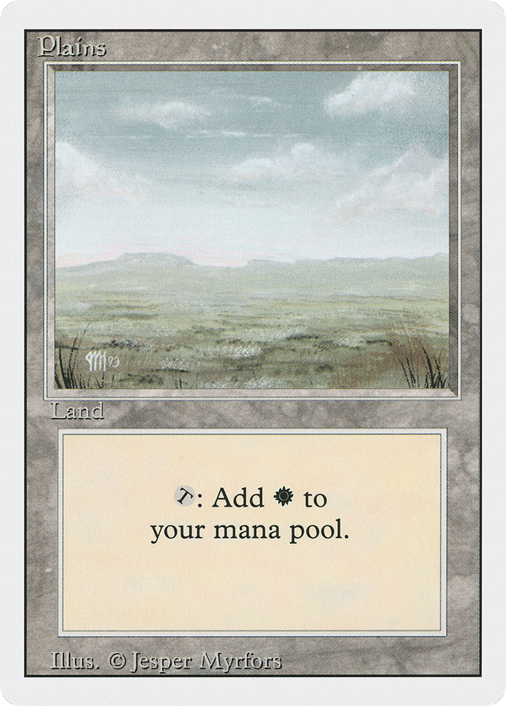 Magic: The Gathering - Plains - Revised Edition