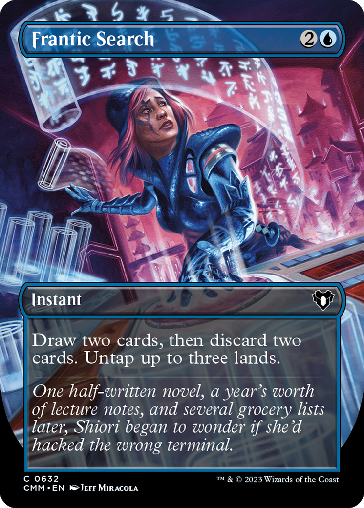 Magic: The Gathering - Frantic Search - Commander Masters