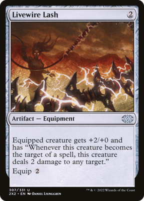 Magic: The Gathering - Livewire Lash Foil - Double Masters 2022