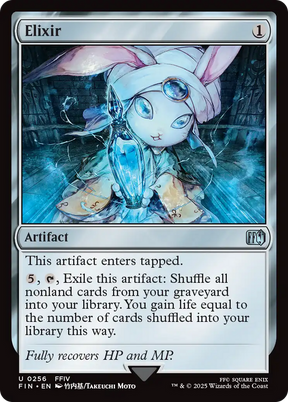 Magic: The Gathering - Elixir Foil - Final Fantasy