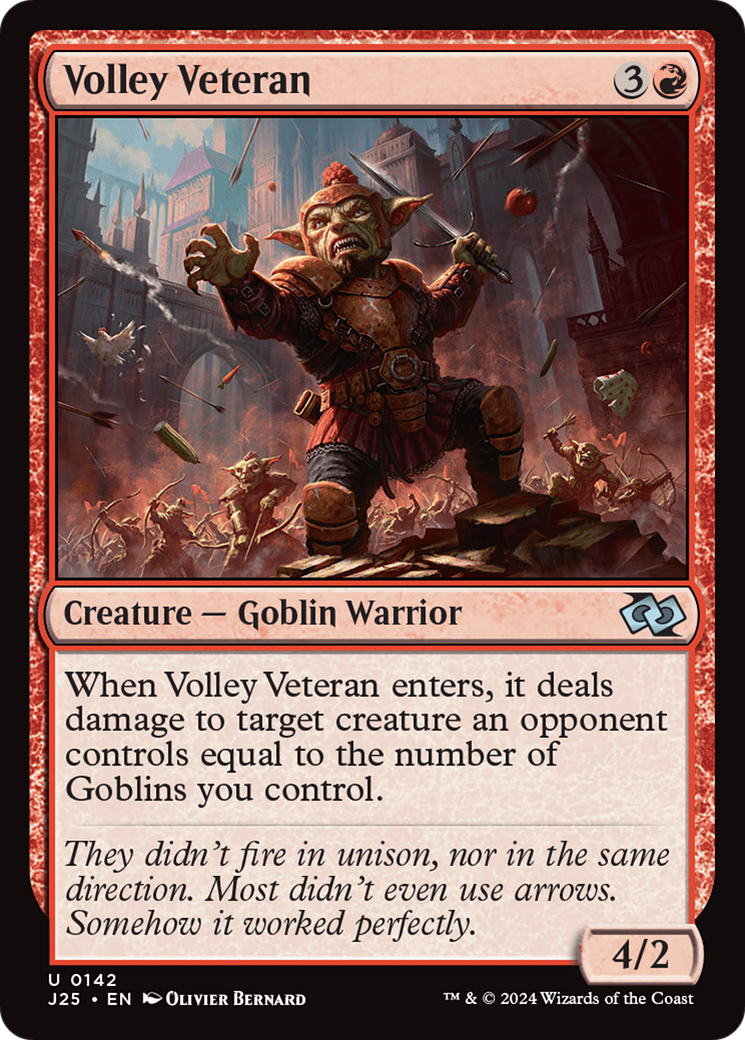 Magic: The Gathering - Volley Veteran - Foundations Jumpstart