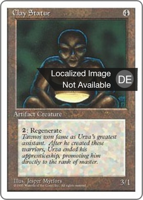 Magic: The Gathering - Lehmstatue - Fourth Edition