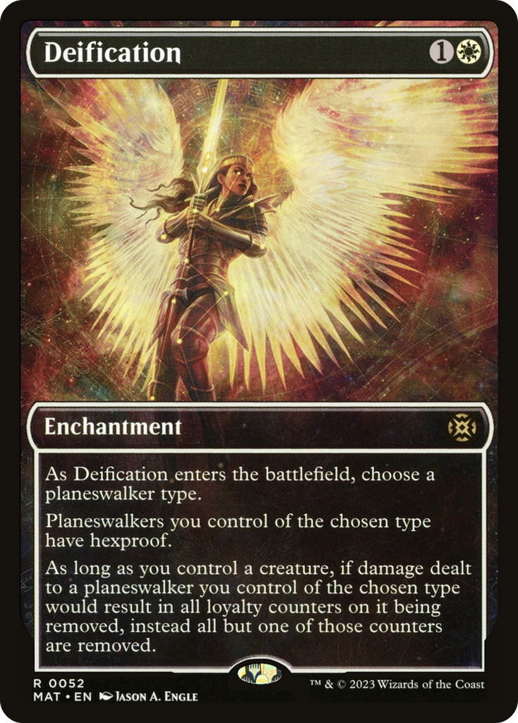 Magic: The Gathering - Deification Foil - March of the Machine: The Aftermath