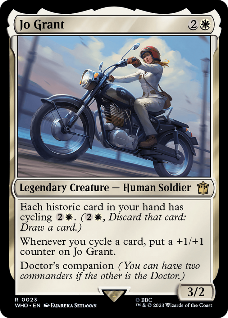 Magic: The Gathering - Jo Grant - Doctor Who